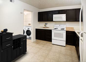 Kitchen with dining area